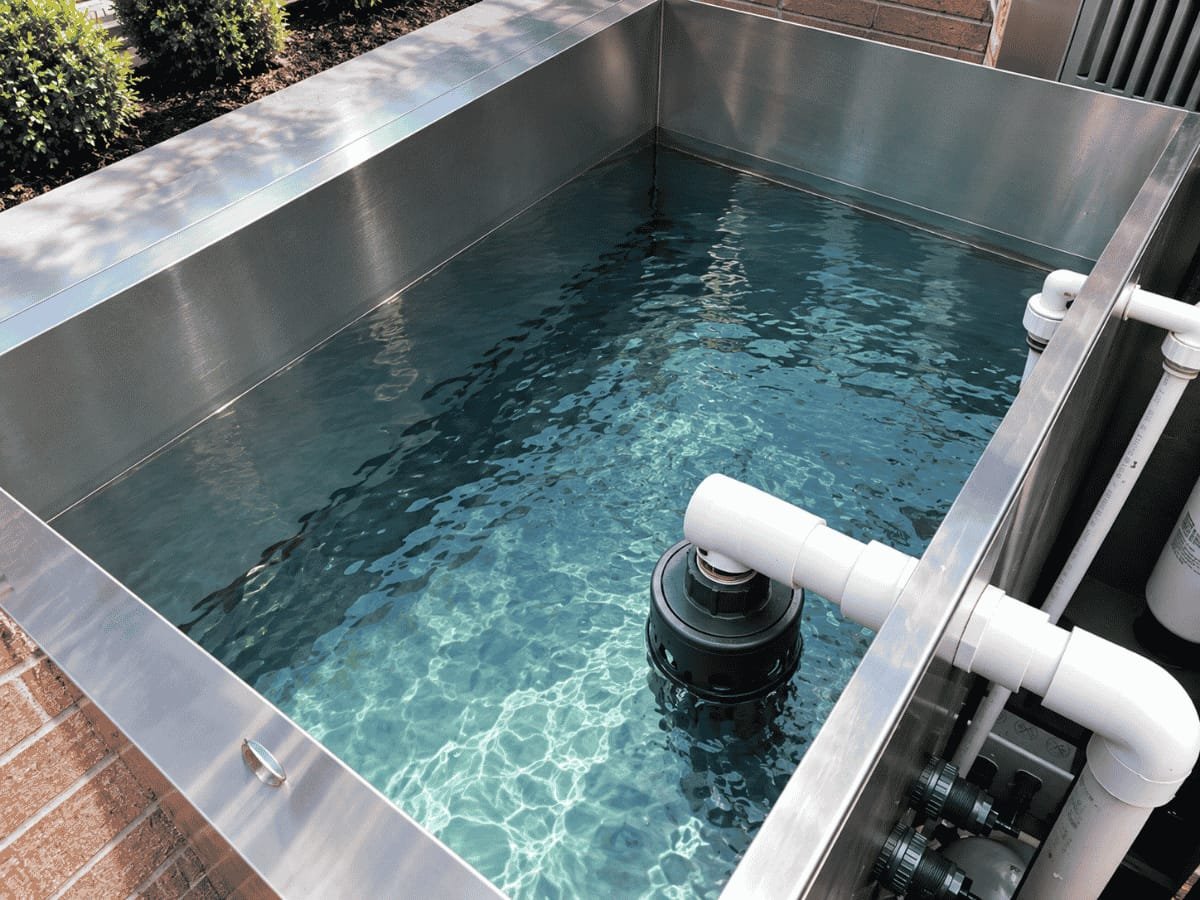 Whole-home water purification system installed in a Houston home