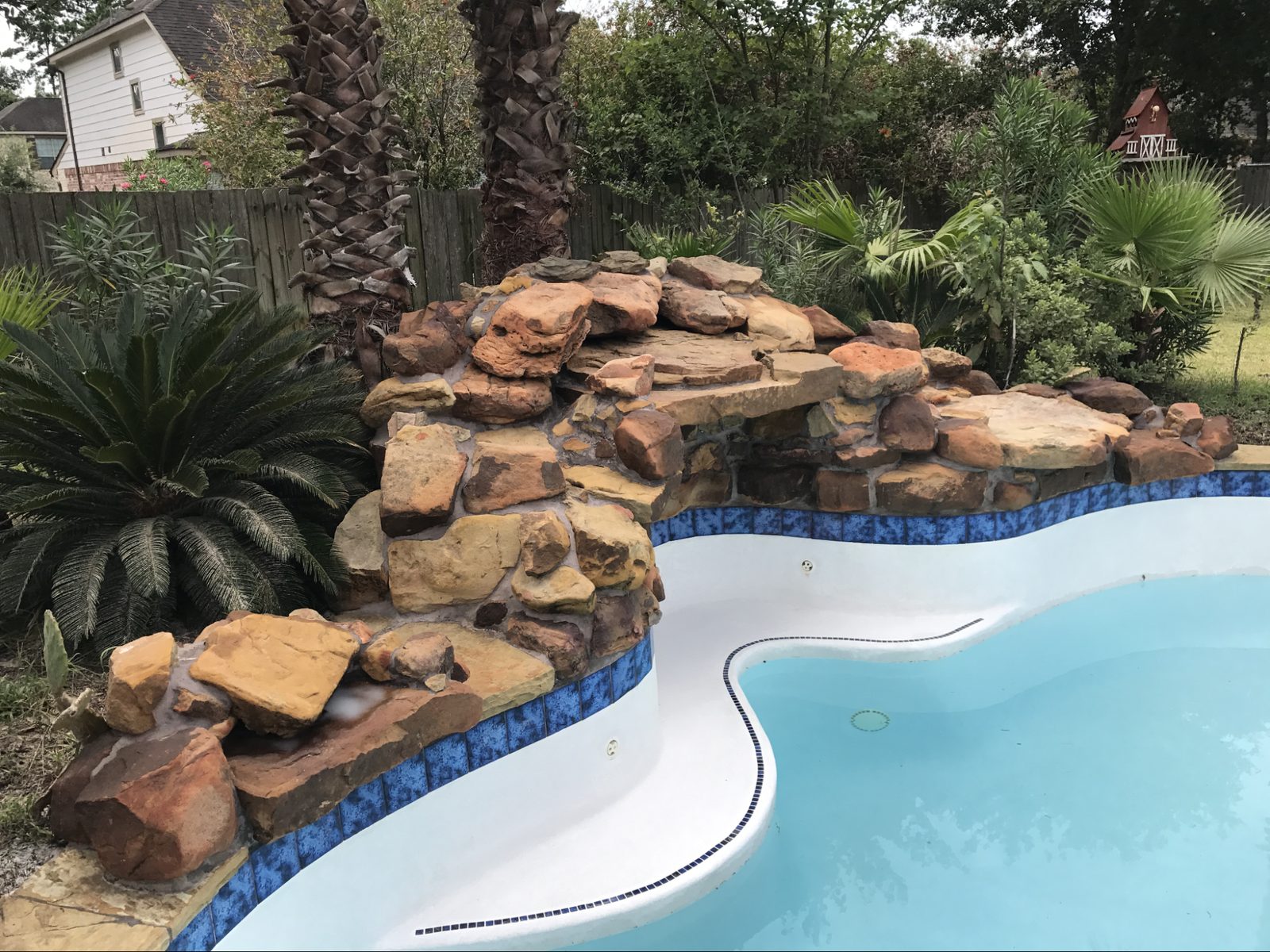 Tropical Stone Spillway